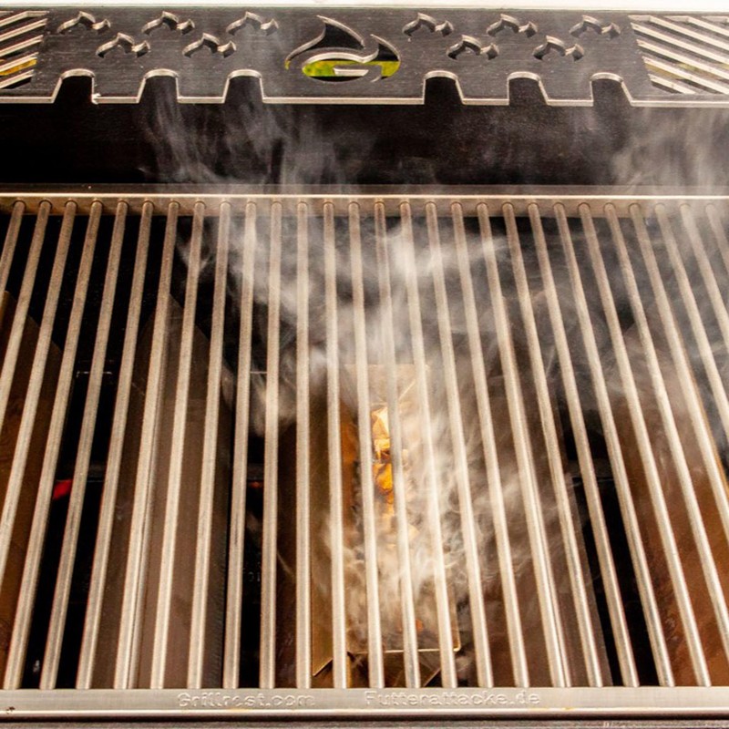 Grillrost.com Das Original Stainless Steel Smoker Rail | Smoker Box