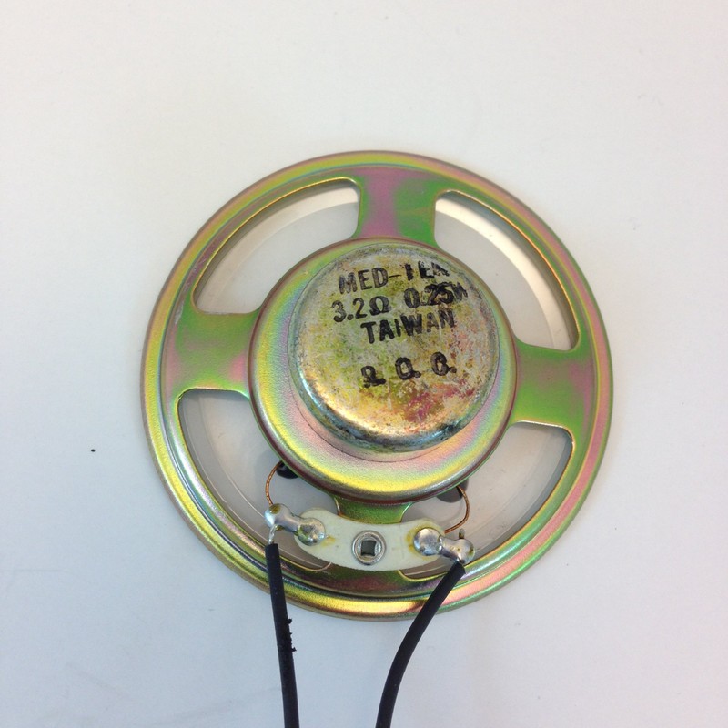 CES 2.25" Round Weather Resistant Replacement Speaker with 3" Leads,