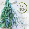 PAMDECOR 5 Kinds Eucalyptus & Lavender Stems - 17" Natural