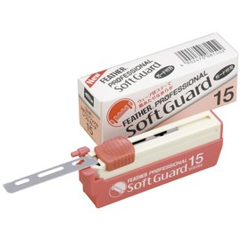 Feather Professional Soft Guard PSF-15 Replacement Blades, Pack of 15