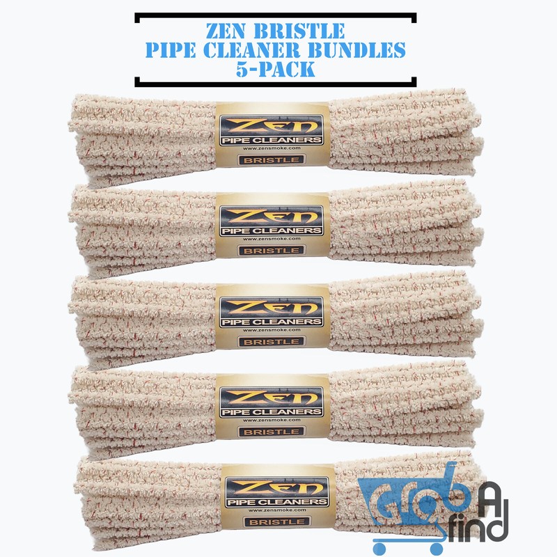 ZEN Bundles Zen Pipe Cleaners Hard Bristle 5 Pack -