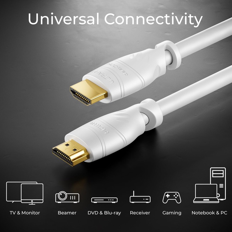 deleyCON HDMI Cable - HDMI 2.0