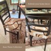 SearchI Stretch Dining Chair Seat Covers Set of 6, Soft