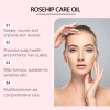Mopoyat Aceite De For El Crecimiento Del Cabello Con 3pcs