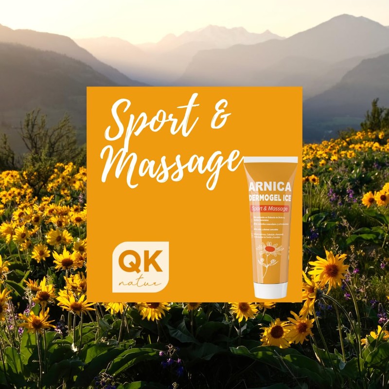 QKnatur - ARNICA MONTANA GEL CREAM - For muscles and