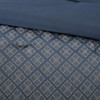 Madison Park Biloxi Jacquard Comforter Set-Modern Geometric Design All Season