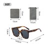 TYFGRT 1 x Sunglasses, Equipped with 1 x Glasses Cloth