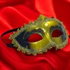 MIJOMA Venetian Style Eye Mask - Elegant Carnival Mask with