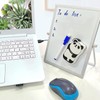 Pandaonly 9 Packs Whiteboard Rubber Mini,Panda Animal Shaped Magnetic Whiteboard