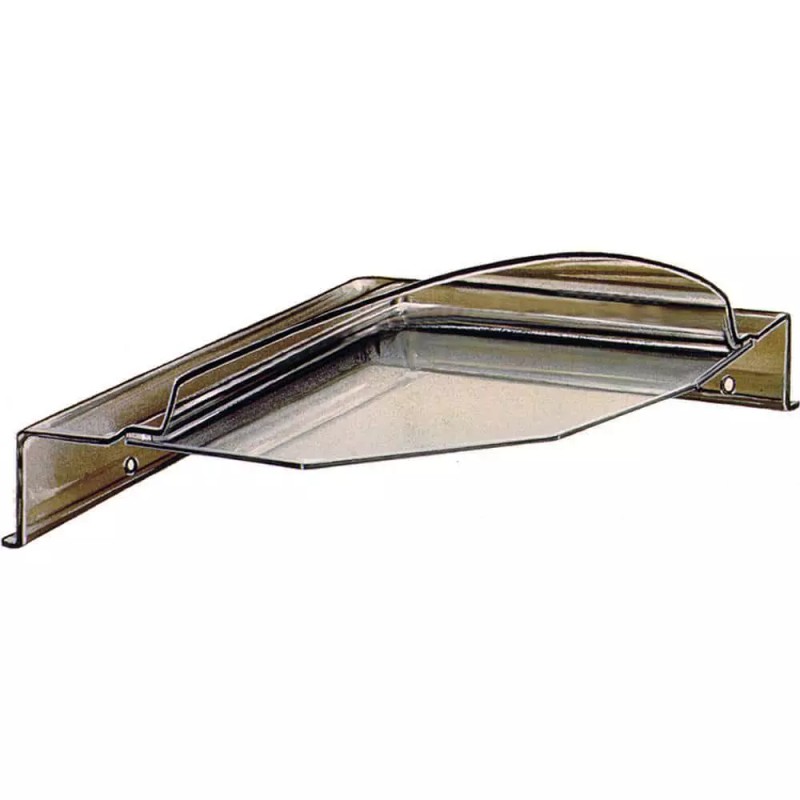 SUN-TEK 19-1/2 in. x 19-1/2 in. Polycarbonate Fixed Curb Mount