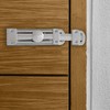 XFORT® 2 Pack Polished Chrome Door Bolt, Surface Mounted Sliding