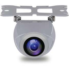 Pyle Car Rearview Backup Camera - Compact, Night Vision Illumination, Stainless Steel, Waterproof, Tilt-Adjustable Cam Lens Angle, Parking Reverse Cam - PLCM2720