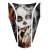 Tankpad Motorcycle Sticker Scratch Protection Catrina Tattoo Compatible with Kawasaki