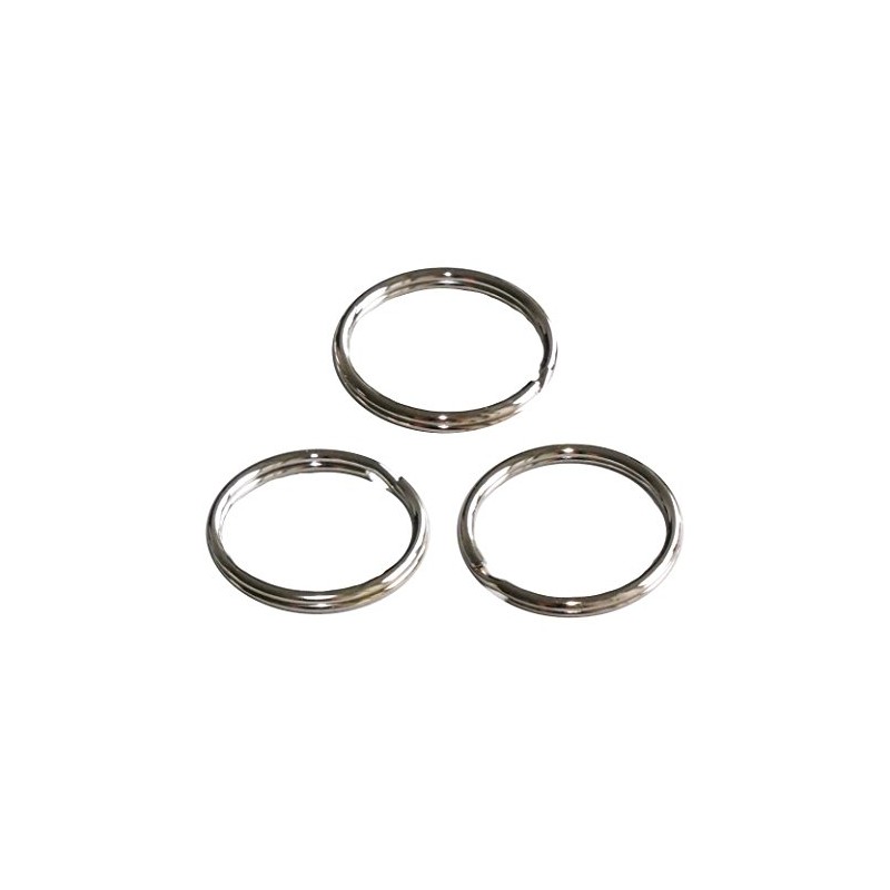 WEDO 2623120 Key Rings Made of Hardened Steel, Pack of