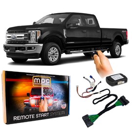 MPC Plug N Play Remote Start Compatible with 2017-2019 Ford F-350 Super Duty |Diesel| |Key to Start| - Uses Factory Key to Activate