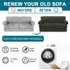 Turquoize 3 Piece T Cushion Sofa Slipcovers Stretch Couch Cover