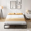 dainslef Low Bed Frame Queen Size, 10 Inch Heavy Duty