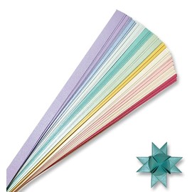 Origami Joy Pearlescent Paper Strips for Weaving Projects. 100 strips per pack (1/2 x 18 inch)
