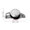 10Pcs Thermal Control Switch Quick Response High Accuracy Control 95℃