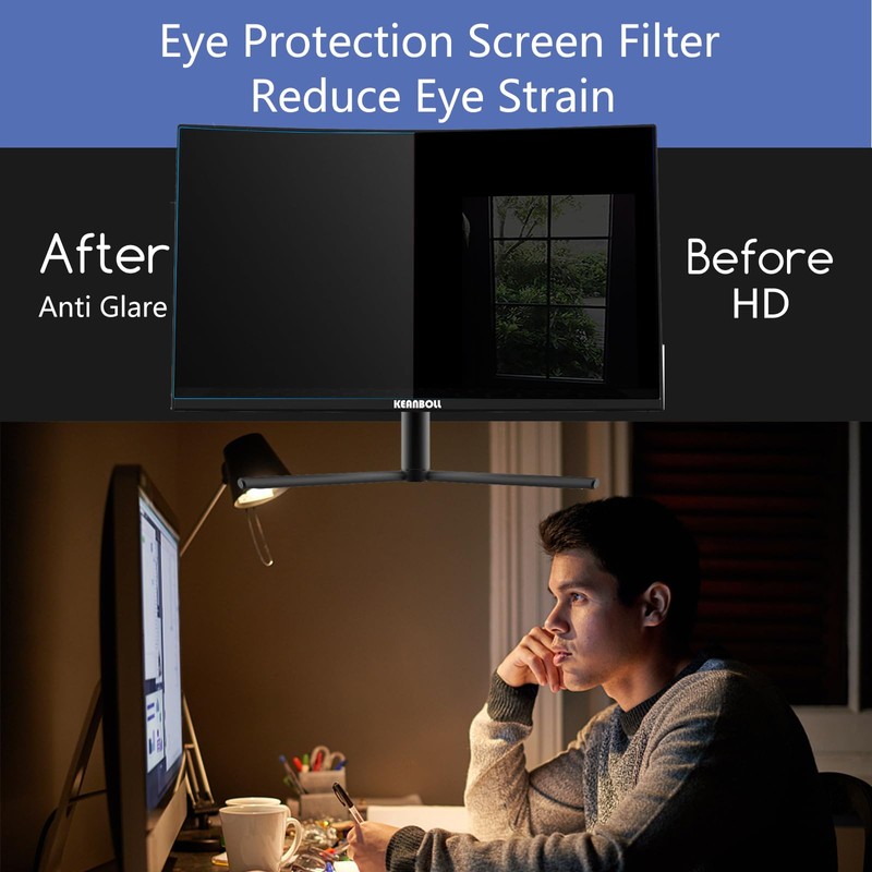 KEANBOLL 23 Inch 16:9 Computer Anti Blue Light Screen Filter