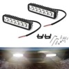 LED Daytime Running Lights, 6LED 18W Plastic Shell Spotlight, IP67