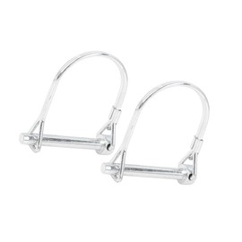 INFINAUTO 2pcs Bicycle Arch D Shape Trailer Shaft Locking Pin Coupler Pin Stylish Design