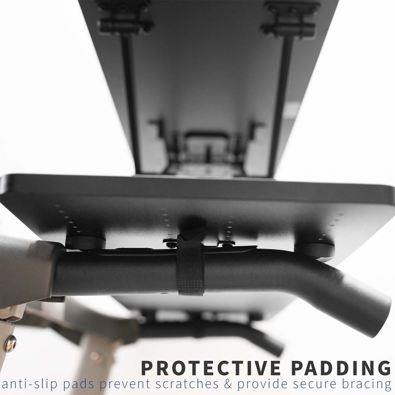 VIVO Universal Treadmill Desk Riser, Height Adjustable Platform for Notebooks,