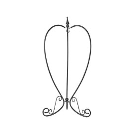 Mintcraft 40 Hanging Planters, Powder-Coated Steel, Heart, Black - JY-06