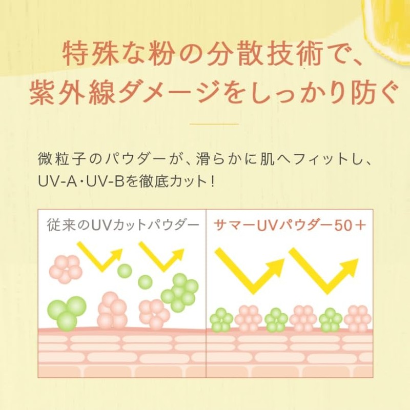 マキアレイベル 薬用サマーUVパウダー （ケース・パフ付） │ フェイスパウダー 日焼け止め メイク直し SPF50 + PA++++