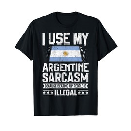 Argentina Flag Souvenirs for Argentines Men & Women T-Shirt