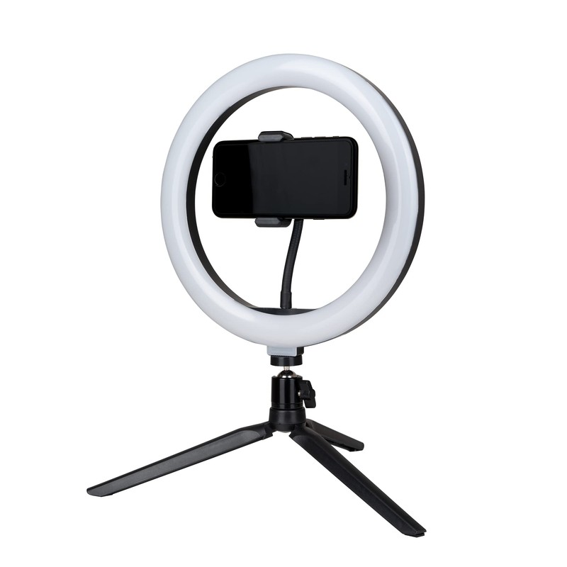 10 inch LED Ring Light with Tripod Stand and Phone