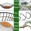 Wuqoioo Metal Wire Fruit Basket, Wire Fruit Dish Kitchen Fruit