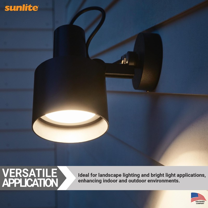 Sunlite MR16 ELC Reflector Light Bulb, 250 Watts, 24 Volts,