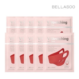 Bellasu v stretching band mask 12g 10 sheets / 벨라수 V 스트레칭 밴드 마스크 12g 10매