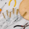 Stainless Steel Wire Bore Brushes, 8PCS Bore Brush Set, 1/4