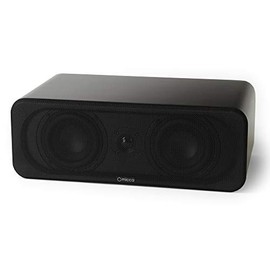 Micca RB42-C Center Channel Bookshelf Speaker with 4-Inch Woofers and Silk Tweeter (Dark Walnut, Each)