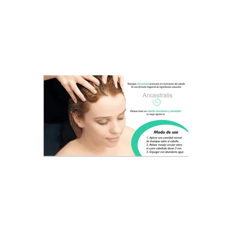Shampo Anticaída Cabello Ancestralis