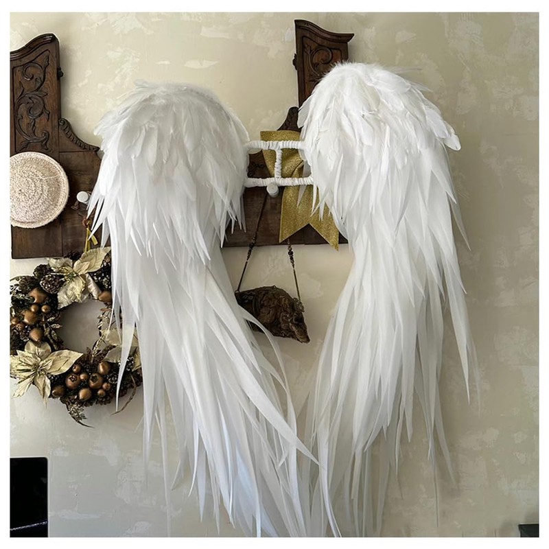SSZYMAOYI Feathers, Artificial Feathers, 50 Sheets, 3.9 - 6.7 inches