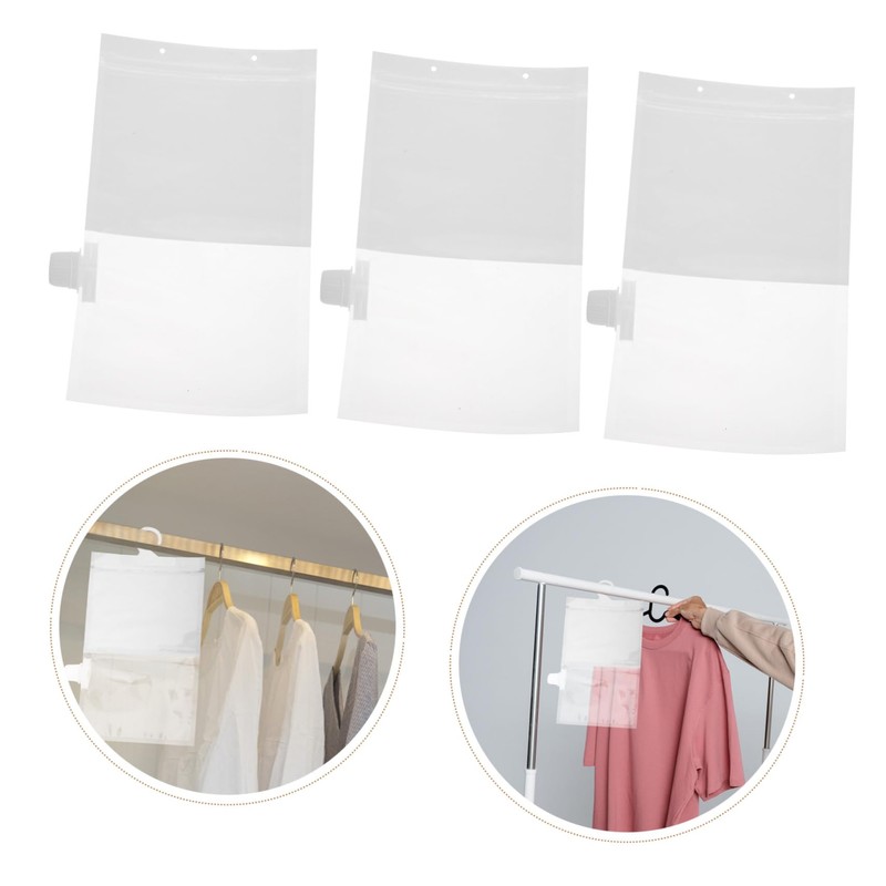 Operitacx Reusable Dehumidifiers Packs Pcs Hanging Moisture Absorber Bags for