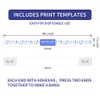 ESSENTIAL- Printed Toilet Seat Band 16-1/2" Wide X 1-1/2" Deepuse