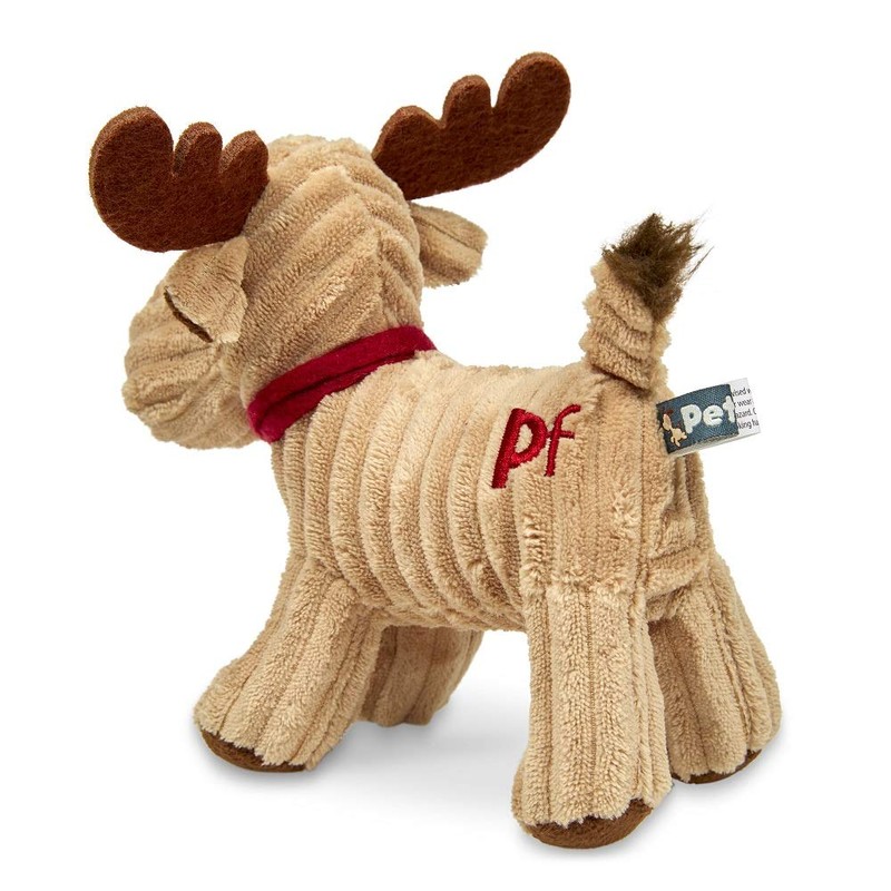 Petface Woodland Reindeer Cord Plush Dog Toy