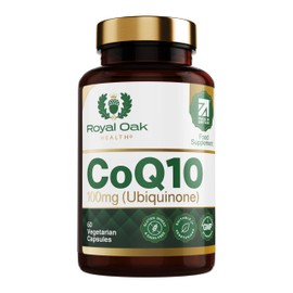 Royal Oak Health Royal Oak Health CoQ10 100mg Vegan Capsules - 2 Month Supply, Made in The UK
