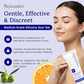 RejuvaSil Silicone Scar Gel for Old and New Scars