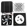 coolerguys Small Solar Powered Waterproof Fan Kit for Small Chicken