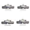 SOMMET 4 pairs Resin and Semi-Metallic Disc Brake Pads fit