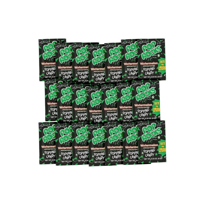 Pop Rocks® Watermelon Hard Candy - Edibles - 24 Pieces