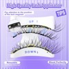 Magnetic Eyelashes Natural Look, Reusable Magnetic Lashes Kit with Applicator,