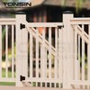 YONSIN 3.5inch Heavy Duty Strap Gate Hinges, Black Shed Door