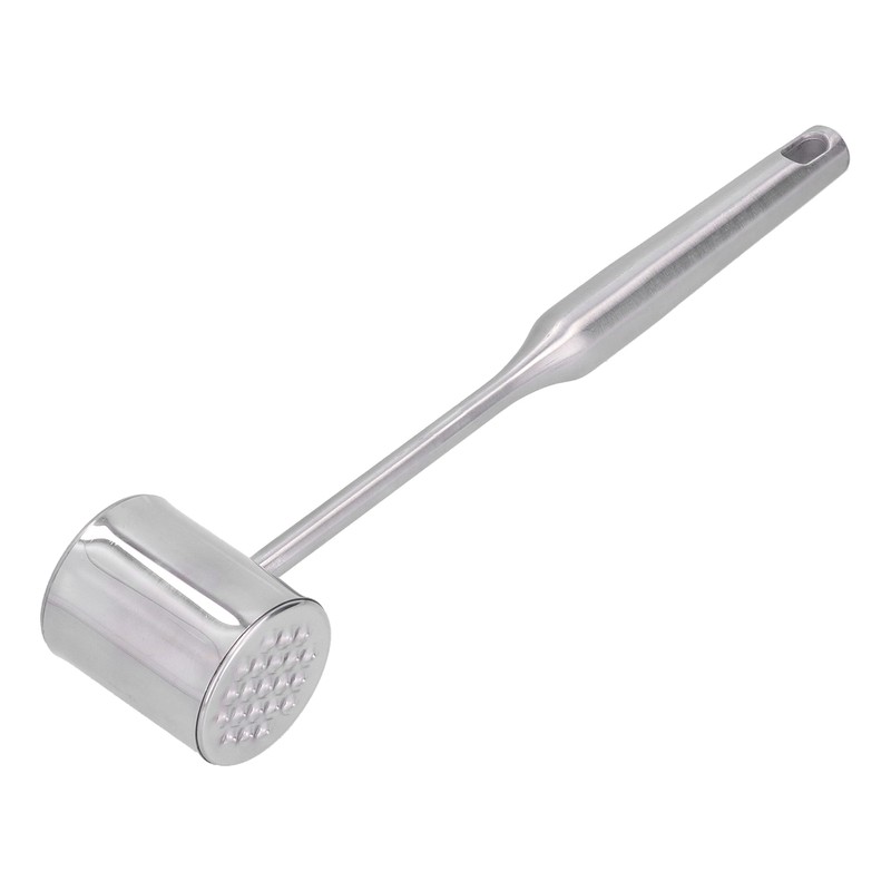 Meat Mallet Tenderizer Stainless Steel Hand Held Manual Anti Rust