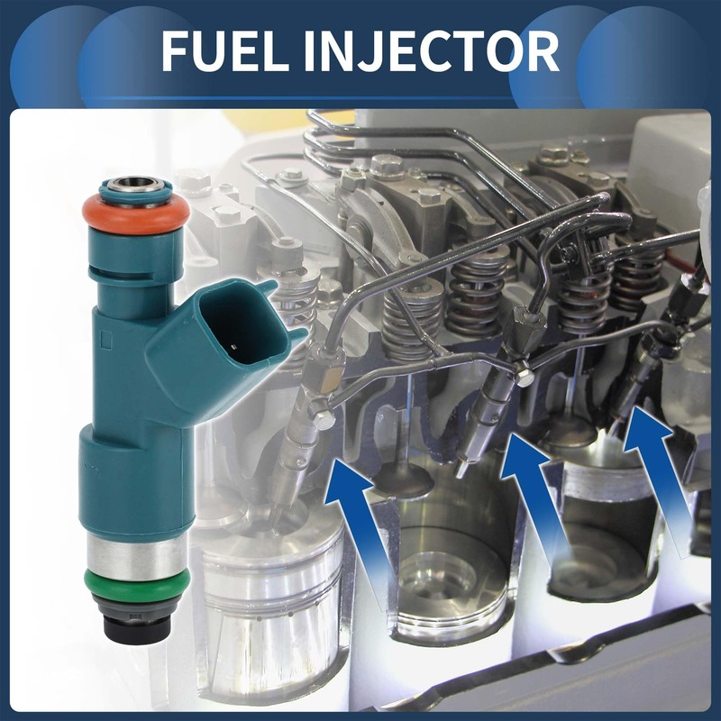 INFINAUTO Fuel Injector, Engine Fuel Injection Nozzle No.LR001982 for Land